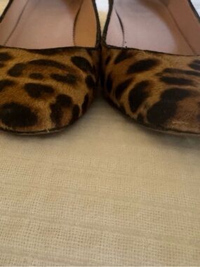J. Crew Leopard Print Chunky Heel